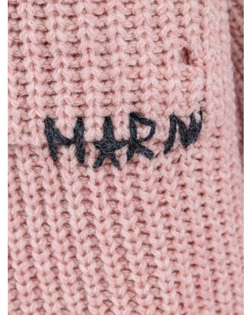 Marni Pink Sweater for men
