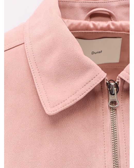 DUNST Pink Alter-Suede Jacket