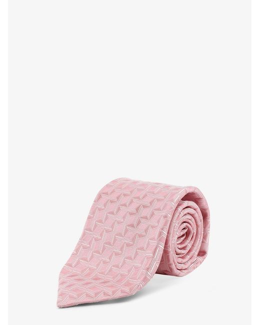 Cravatta di Kiton in Pink da Uomo