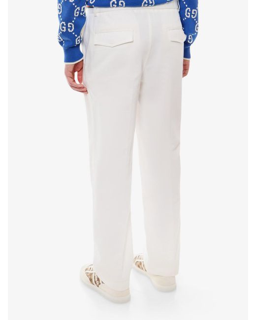 Gucci White Trouser for men