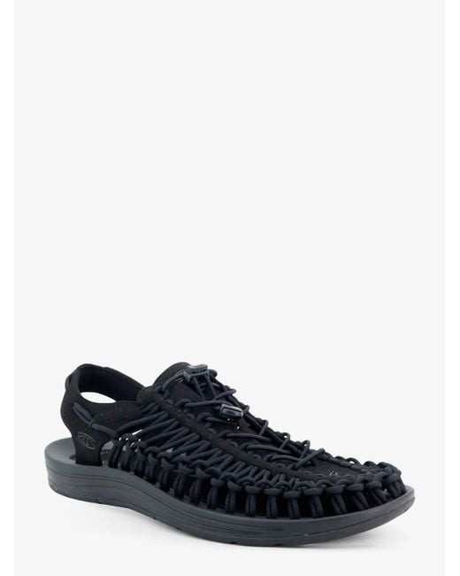 Keen White Uneek M Woven Fabric Sandals for men