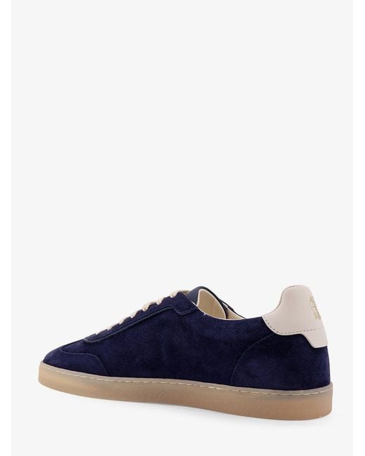 Brunello Cucinelli Blue Tailored Skirt for men