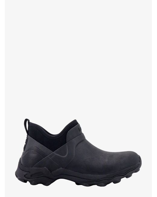 Givenchy Black Rubber Ankle Boots for men