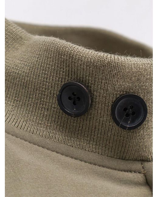 TONYWACK Green Wool Blend Jacket for men