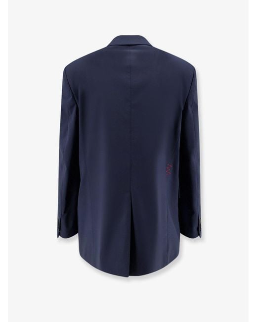 Blazer di Amaranto in Blue da Uomo