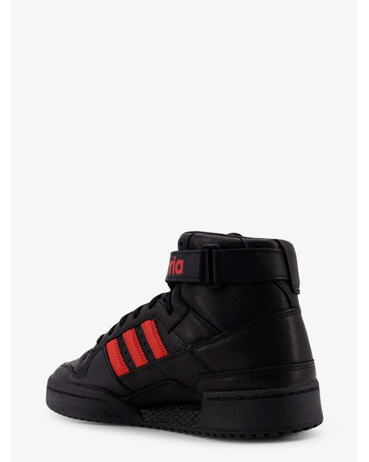 ADIDAS X WILLY CHAVARRIA Black Leather Sneakers With Iconic Logo On The Side for men