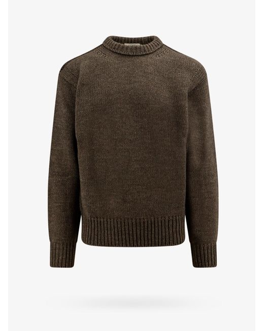 Lemaire Green Sweater for men