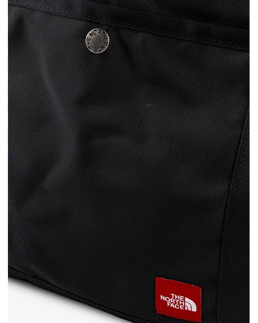 The North Face Black Nylon Shoulder Bag With Logo Label On The Bottom for men
