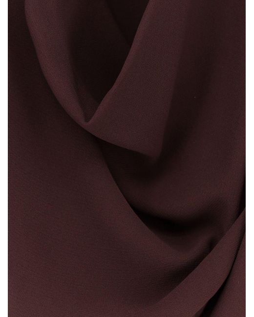 Elisabetta Franchi Red Viscose Body Shirt