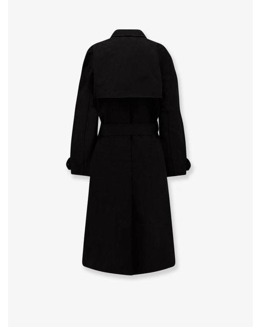 Entire studios Black Classic Cotton Trench