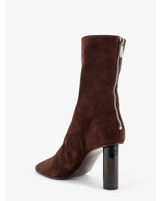 Paris Texas Brown Alice Suede Ankle Boots