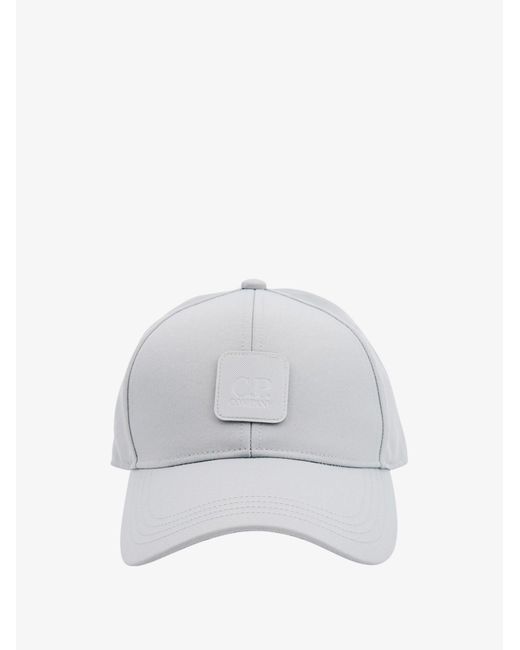 C P Company White Hat for men