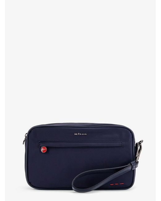 Pochette di Kiton in Blue da Uomo