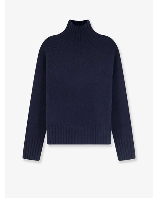 Max Mara Blue Smmmantova Wool And Cashmere Sweater