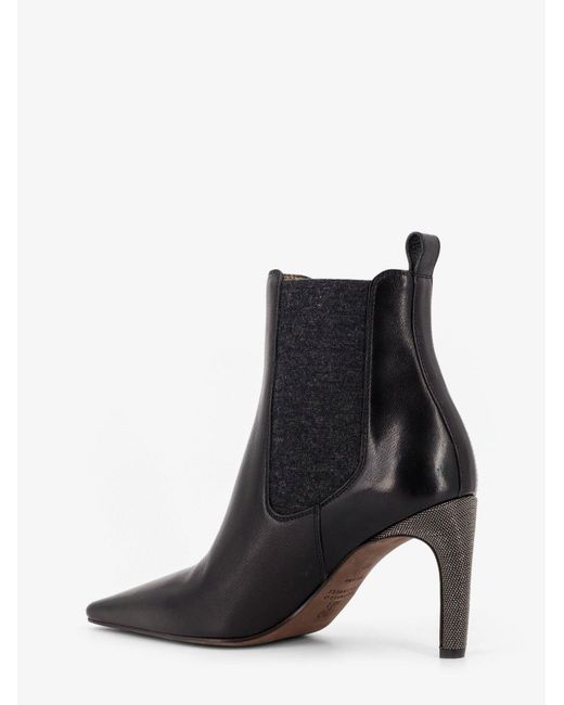 Brunello Cucinelli Black Boots