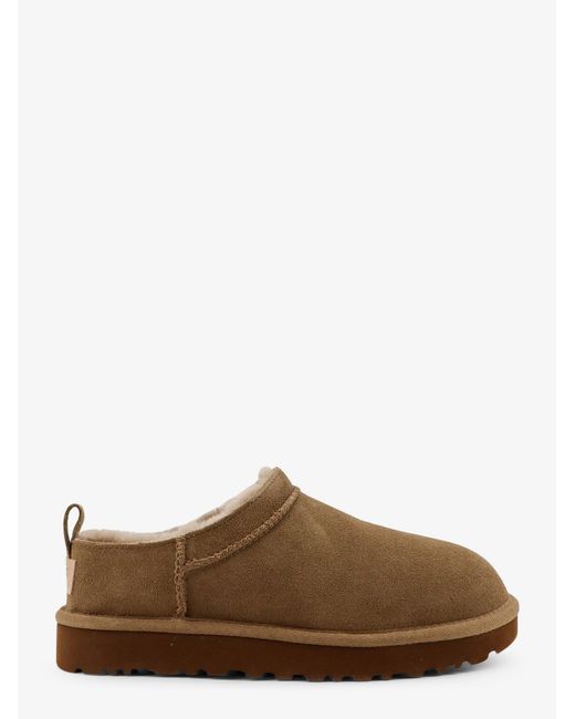 Ugg Brown Classic Micro Slip-On