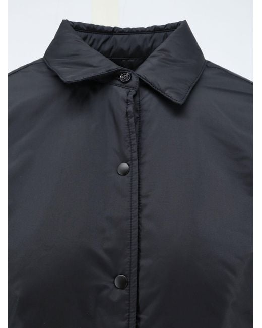 Aspesi Blue Glue Nylon Shirt Jacket