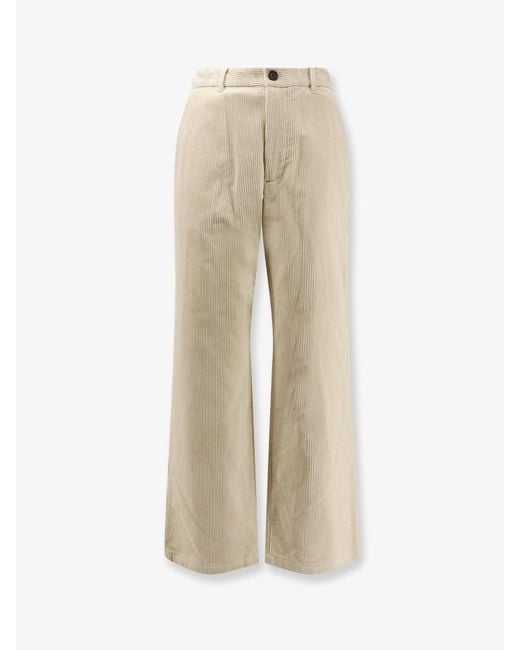 DUNST Natural Corduroy Trousers for men