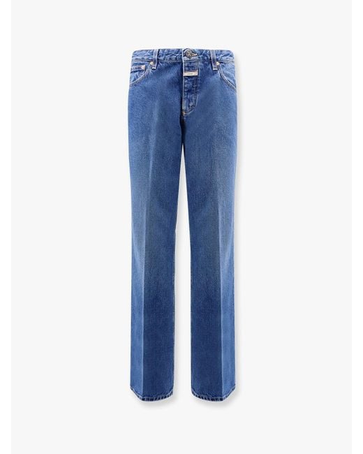 デニム・ジーパン CLOSED Gillan low waist jeans Blu Closed Gillan Low Waist Jeans in Blue | Lyst