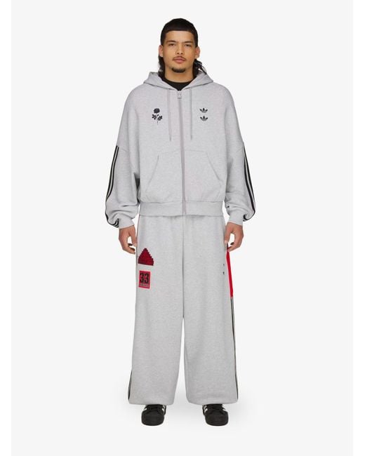 ADIDAS X WILLY CHAVARRIA Gray Cotton Blend Trousers for men