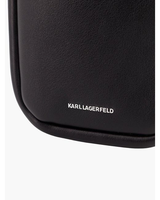 Karl Lagerfeld Black Phone Case