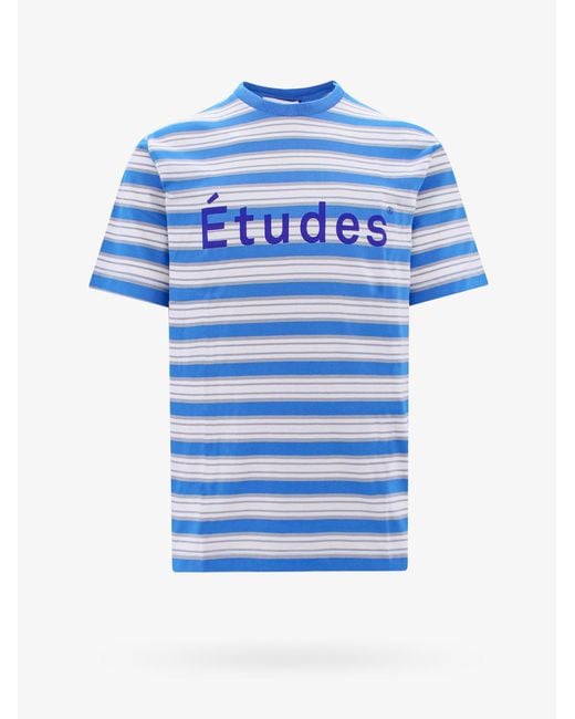 Etudes Studio Blue T-shirt for men