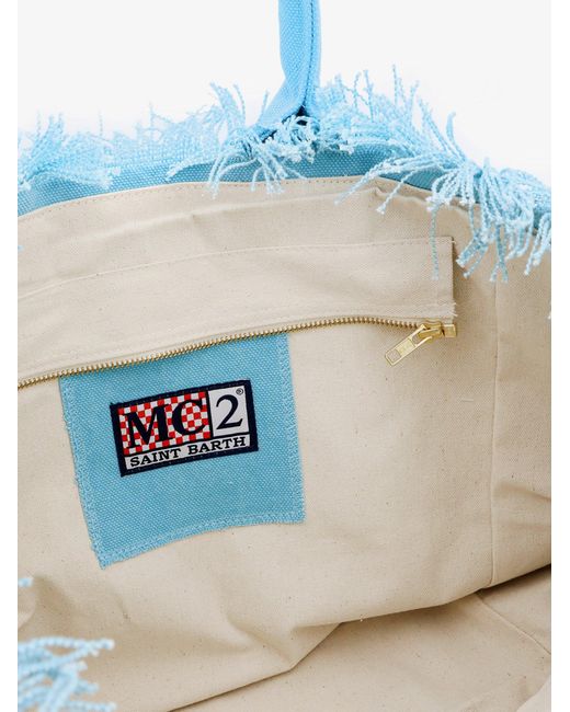 Mc2 Saint Barth Blue Handbag