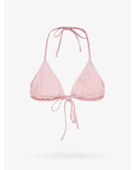 Versace Pink Bikini Top