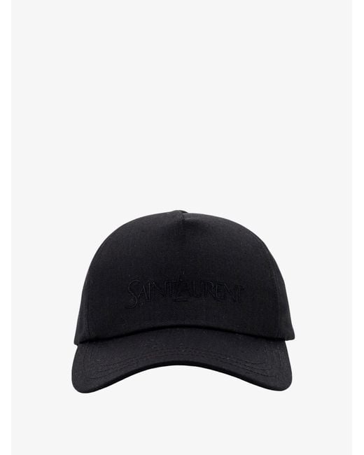 Saint Laurent Black Hat