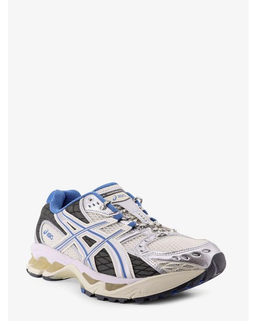 Asics White Gel Nimbus .1 Mesh Sneakers With Logo On The Side for men