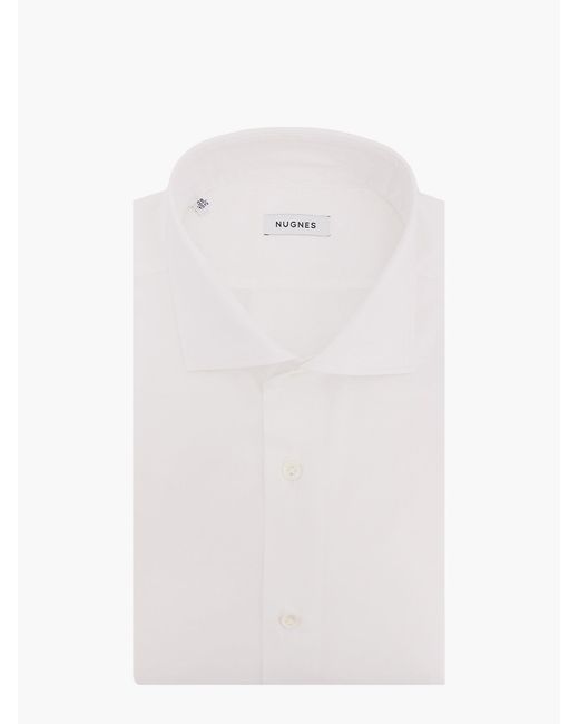 Camicia di NUGNES 1920 in White da Uomo