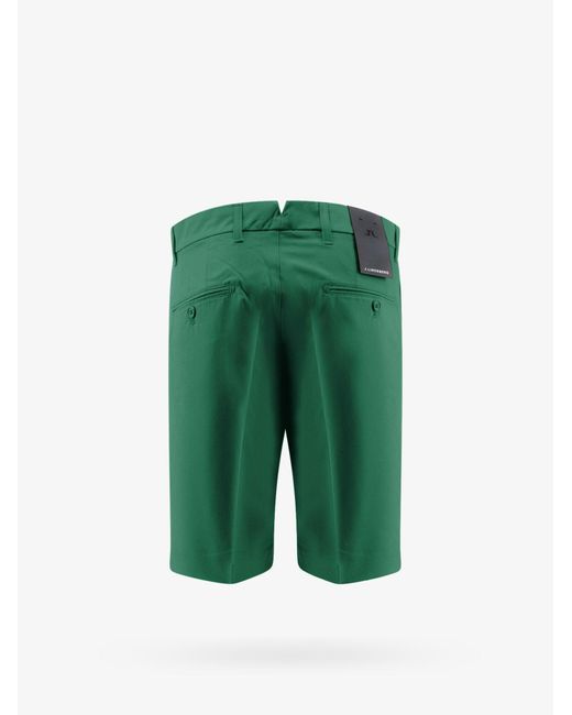 J.Lindeberg Green Bermuda Shorts for men