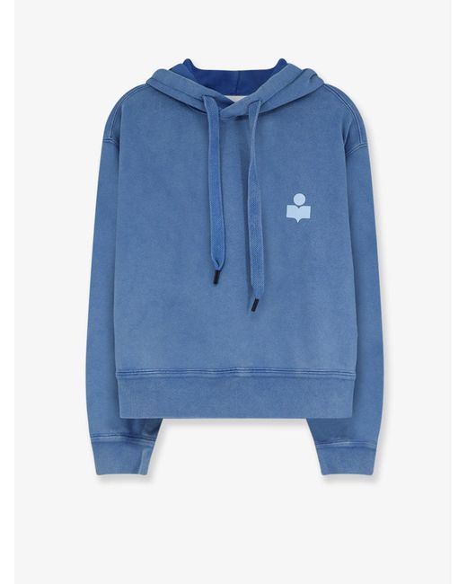 Isabel Marant Blue Salmy Recycled Material Sweatshirt