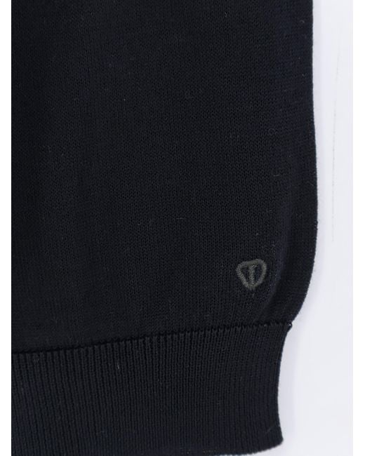 Seven Gauge Blue Lyocell Cardigan for men
