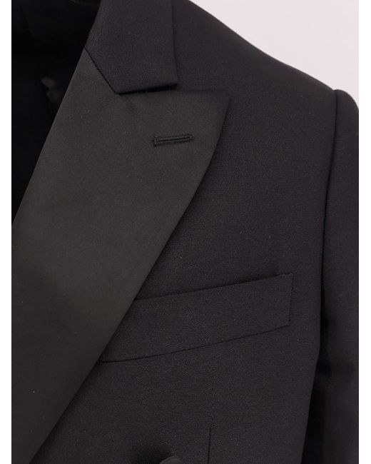 Lardini Virgin Wool Tuxedo With Satin Lapel in Blue for Men