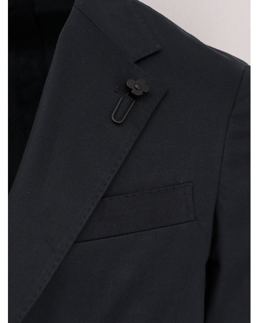 Tシャツ・カットソー LARDINI Stretch cotton suit with iconic removable brooch Lardini Stretch Cotton Suit With Iconic Removable Brooch in