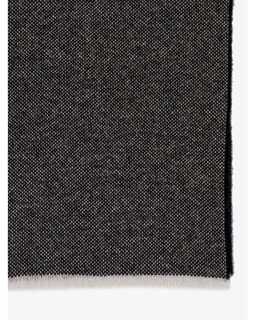 NUGNES 1920 Black Scarf for men