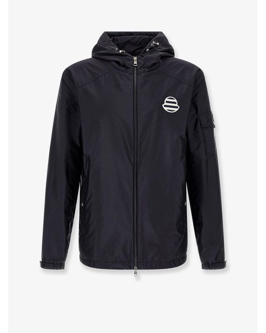 Moncler Blue Mornay Windbreaker Jacket for men