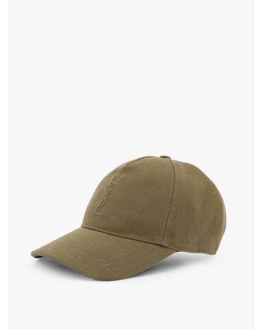 Cappello di Saint Laurent in Green da Uomo