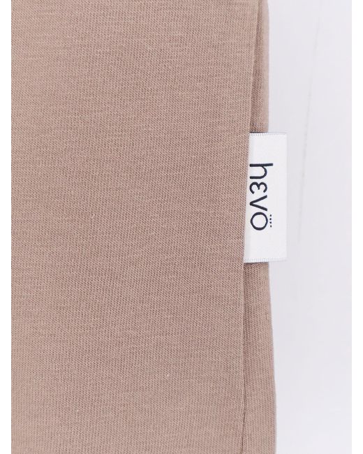 Hevò Pink Mulino Cotton T-Shirt for men