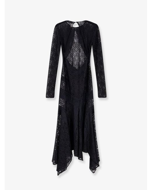 The Attico Blue Lace Dress