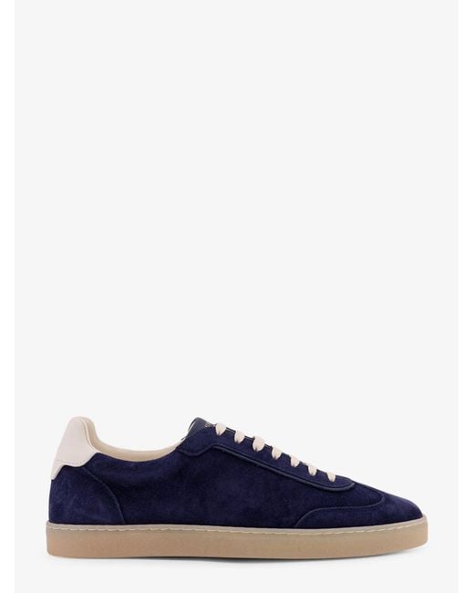 Brunello Cucinelli Blue Tailored Skirt for men
