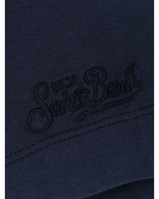 Mc2 Saint Barth Blue Orson Cotton T-Shirt for men