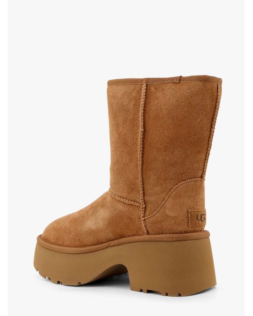Ugg Brown Classic Shorts New Heights Platform Boots