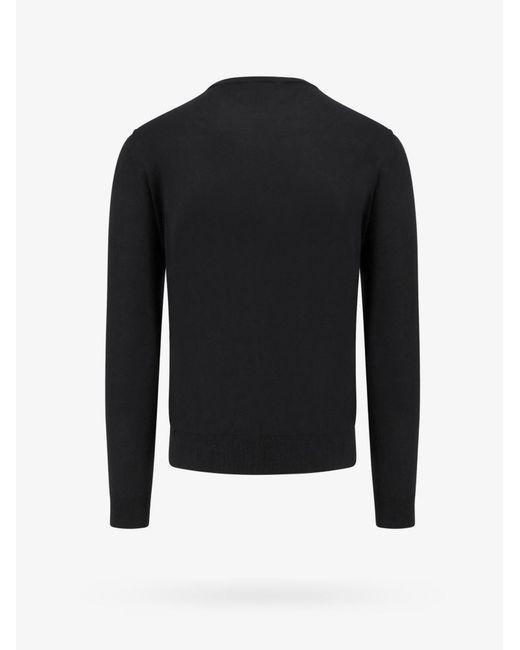 Alpha Studio Black Sweater for men