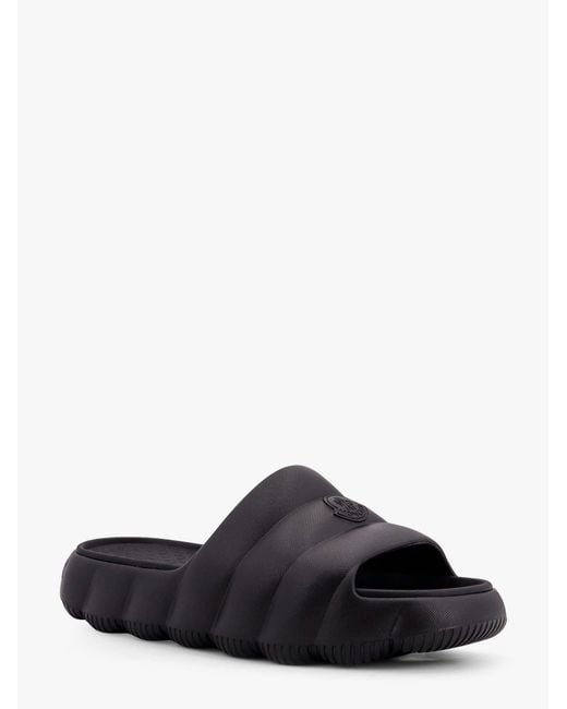 Moncler White Lilo Eva Slides