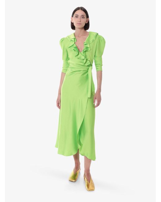 Philosophy Di Lorenzo Serafini Green Dress