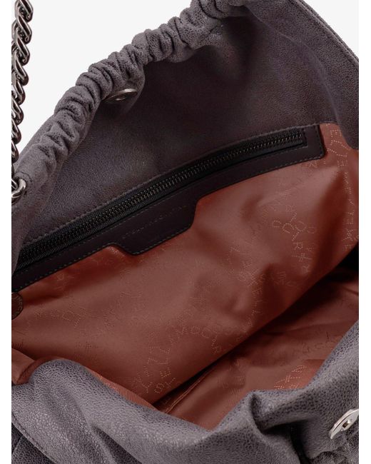 Stella McCartney Purple Falabella Shoulder Bag With Metal Drawstring