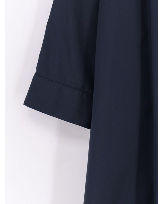 Aspesi Blue Dresses Cotone