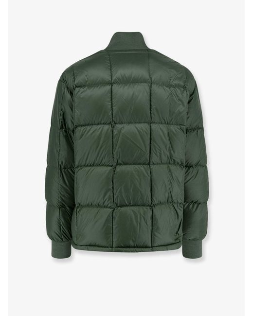 Aspesi Green Glenn Nylon Down Jacket for men